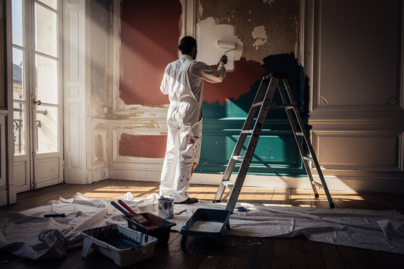Tarif peinture maison 100 m² : combien ça coûte vraiment ?